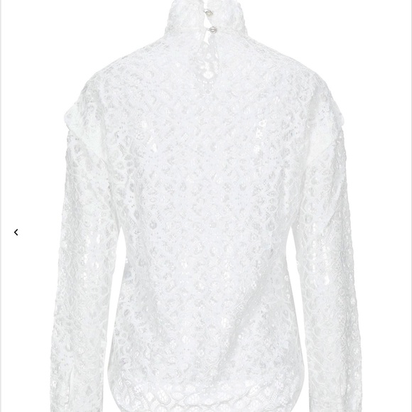 Sandro Colette lace blouse NWT size L - Picture 3 of 9